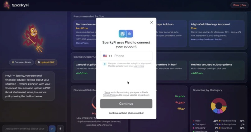 SparkyFi – screenshot 2