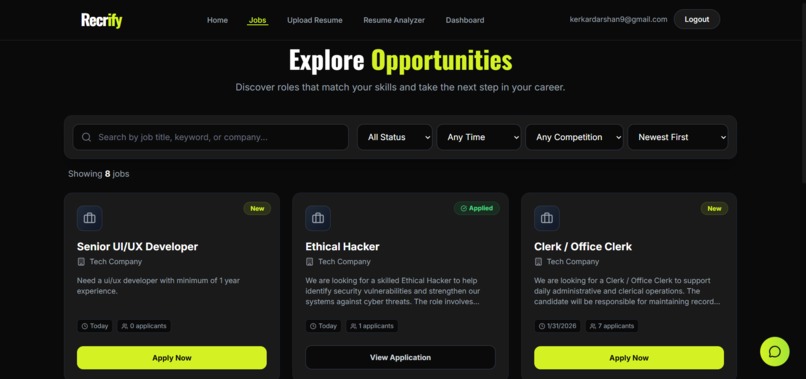 Recrify – screenshot 5