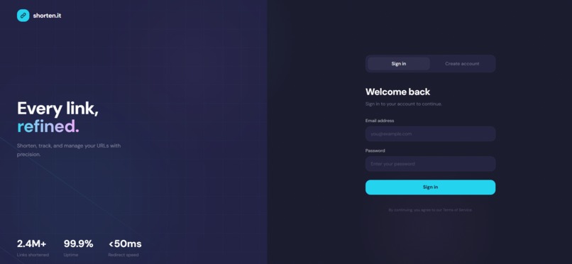 Shorten.it  – screenshot 1