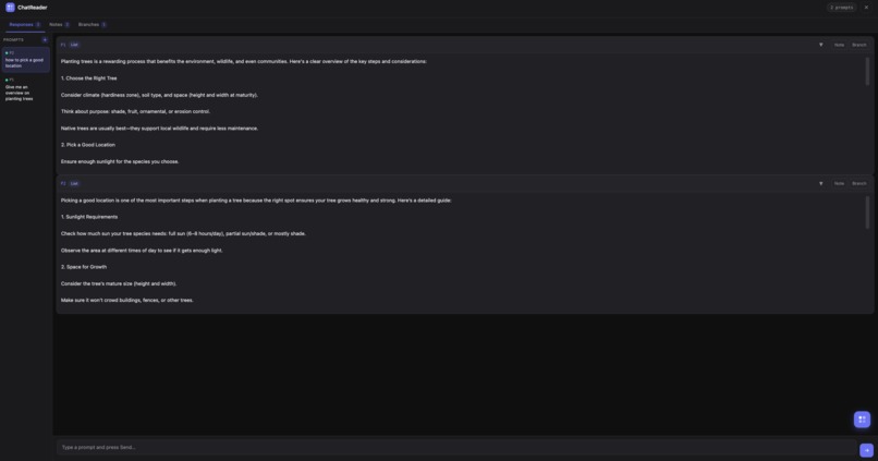 ChatReader – screenshot 1