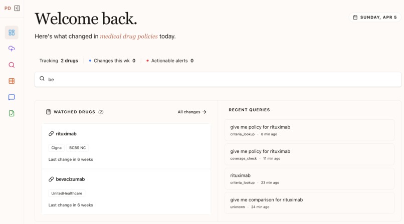 PolicyDiff – screenshot 2