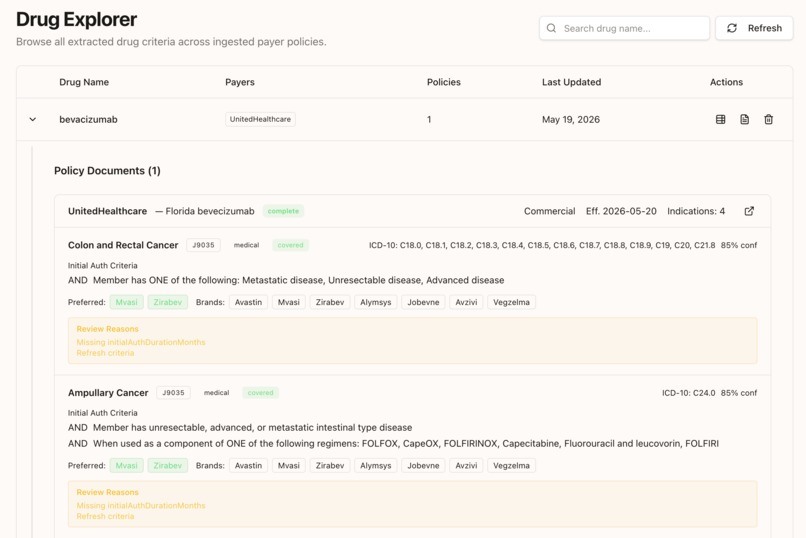 PolicyDiff – screenshot 3