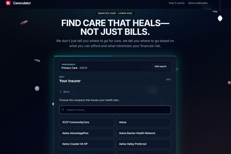 CARECULATOR – screenshot 3
