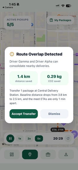 EcoRide  – screenshot 2