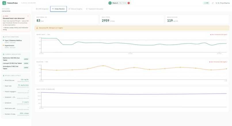 PatientPulse – screenshot 1
