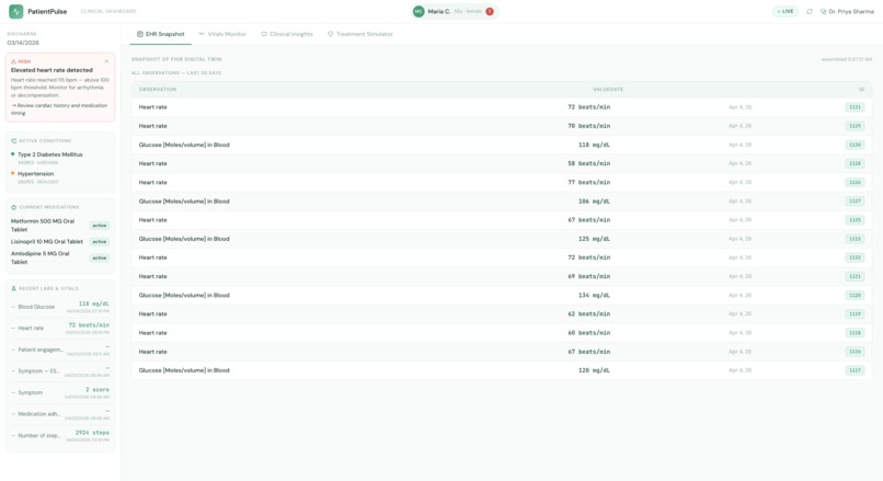 PatientPulse – screenshot 2