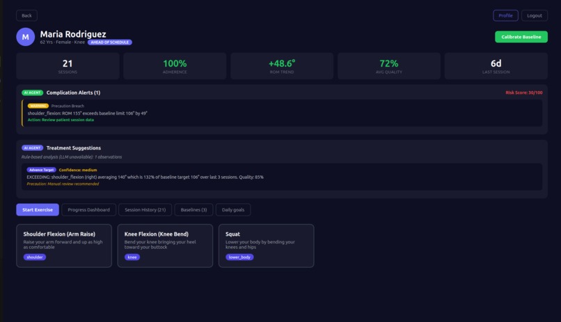 PhysioSync – screenshot 1