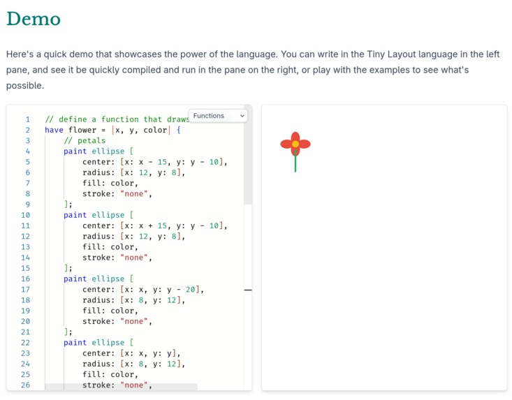 Tiny Layout – screenshot 2