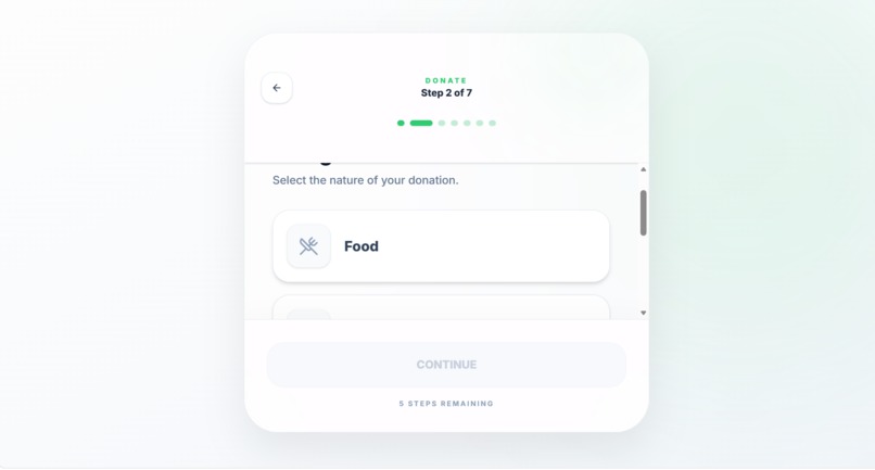 RescueShare – Smart Community Donation & Help Network – screenshot 7