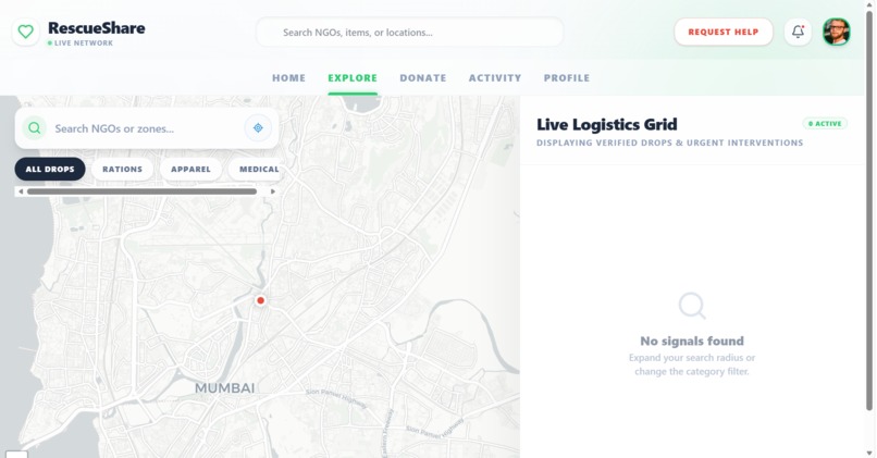 RescueShare – Smart Community Donation & Help Network – screenshot 6