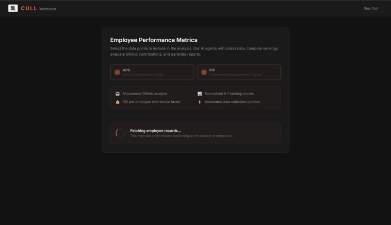 CULL – screenshot 2