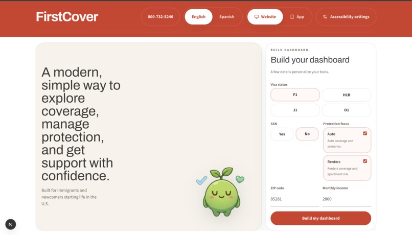 FirstCover – screenshot 2