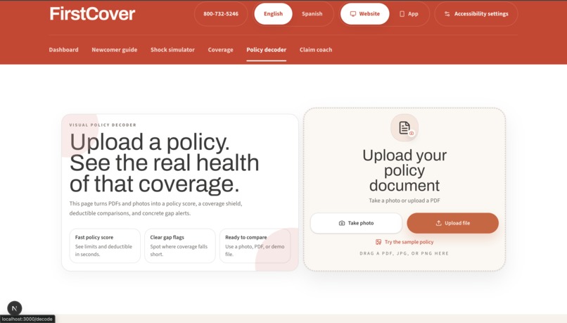 FirstCover – screenshot 4