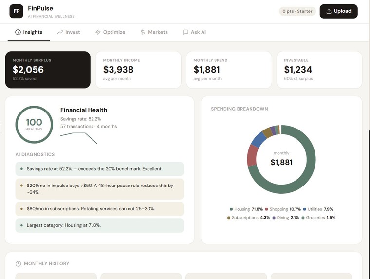 FinPulse – screenshot 3