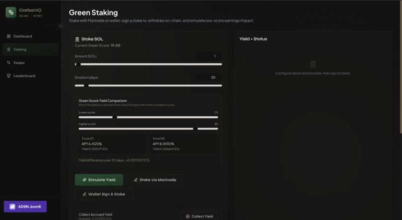 CarbonIQ – screenshot 4