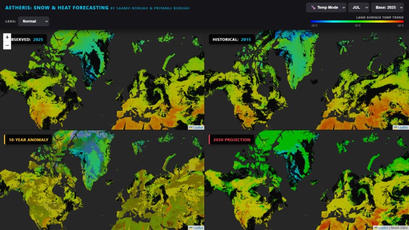 Aetheris: The Tri-Lens Climate Intelligence Suite – screenshot 2