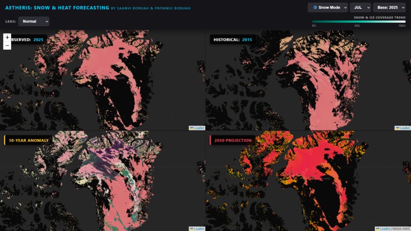 Aetheris: The Tri-Lens Climate Intelligence Suite – screenshot 3