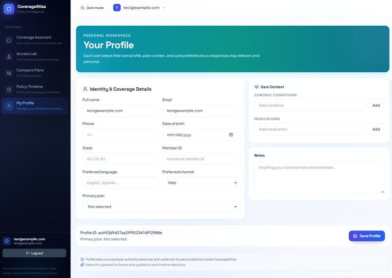 CoverageAtlas – screenshot 5