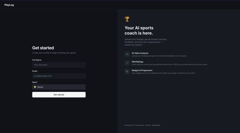 PlayLog – screenshot 1