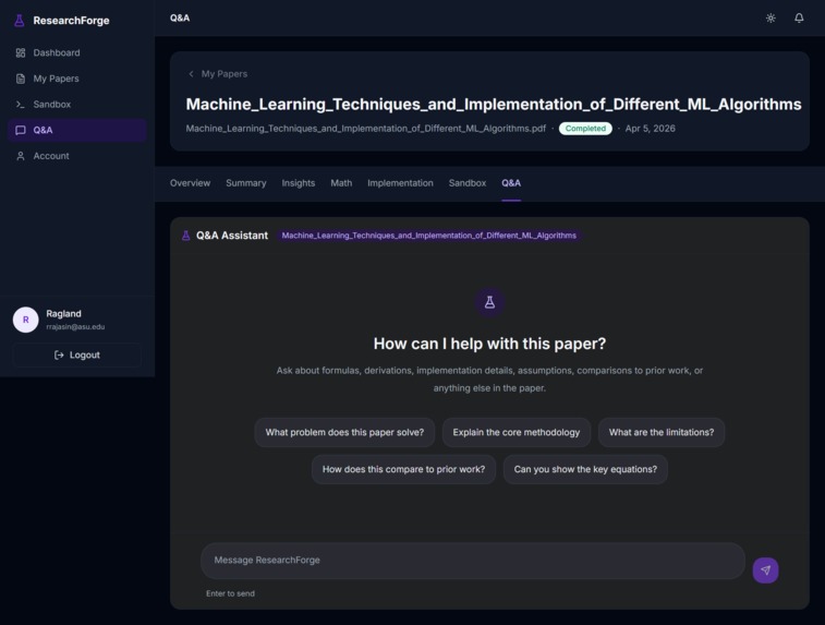 ResearchForge – screenshot 7
