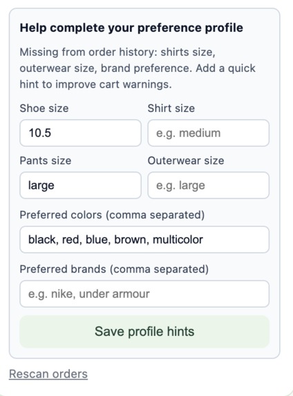 Intent Cart – screenshot 3