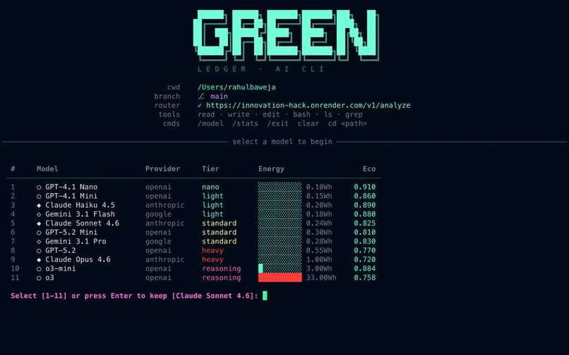 GreenLedger – screenshot 2