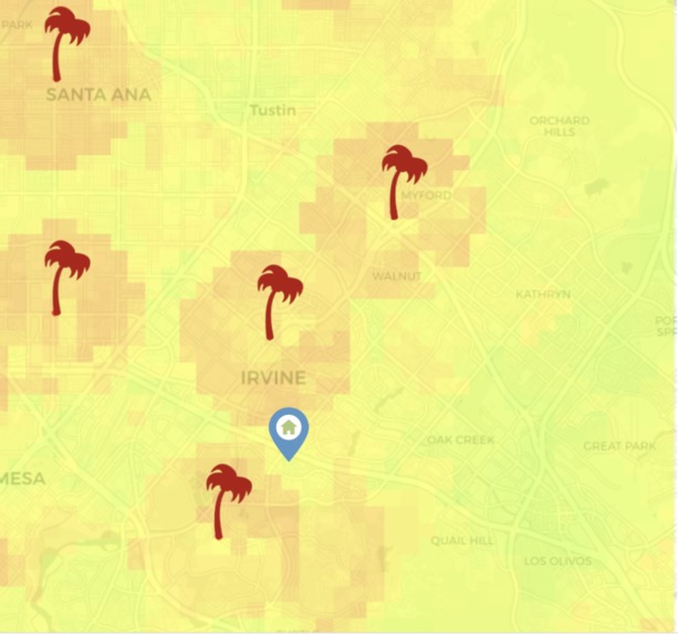 In-N-Out Location Predictor – screenshot 1