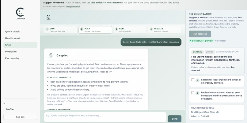 CarePilot – screenshot 1