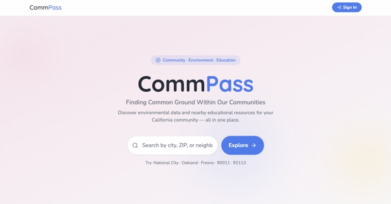 CommPass – screenshot 1
