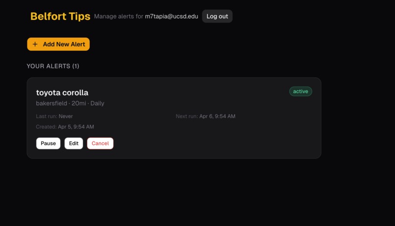 Belfort Tips – screenshot 3