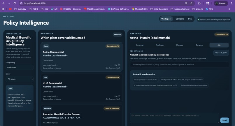 Policy Intelligence – screenshot 1