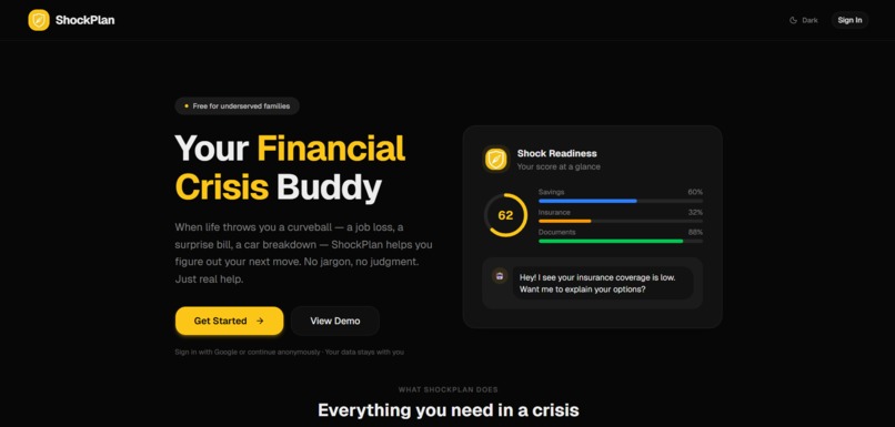 ShockPlan – screenshot 1