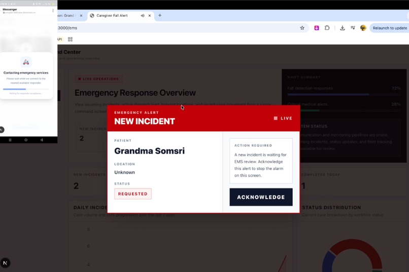 Intelligent Fall Detection & Risk Prediction System – screenshot 5