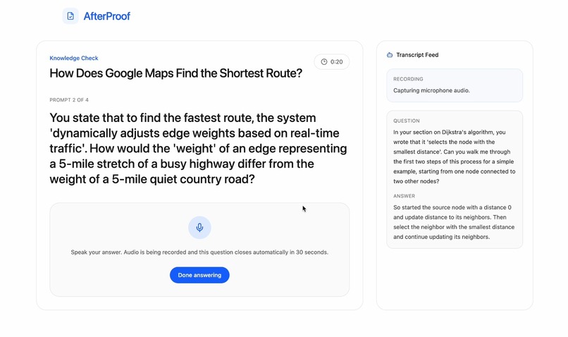 AfterProof – screenshot 8