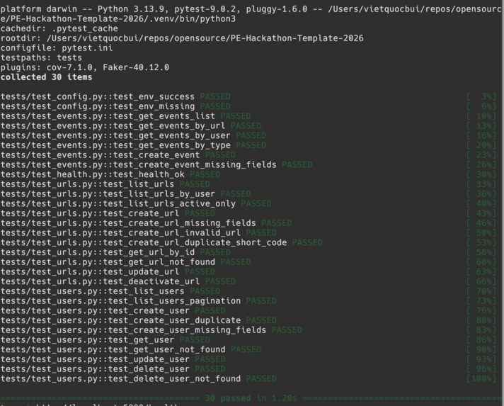 PE hackathon Submission from MLH Platform – screenshot 4