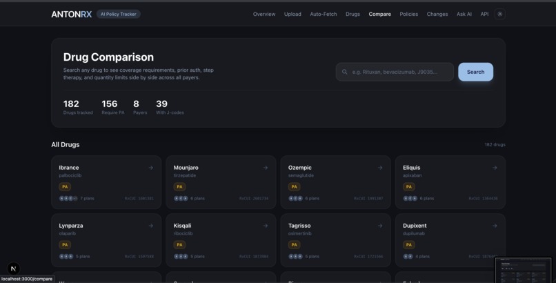 InsightRX | AI-Powered Drug Policy Intelligence  – screenshot 6