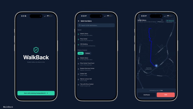 WalkBack – screenshot 1