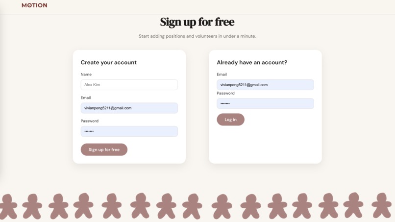Motion – screenshot 3