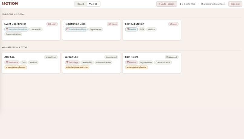 Motion – screenshot 7