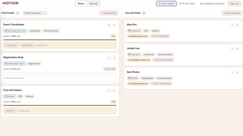 Motion – screenshot 8
