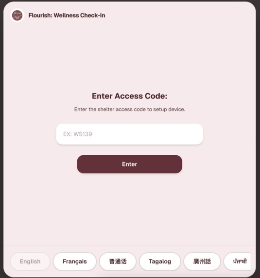 Flourish: Wellness Check-In – screenshot 1