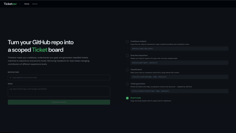 Ticketeer – screenshot 1