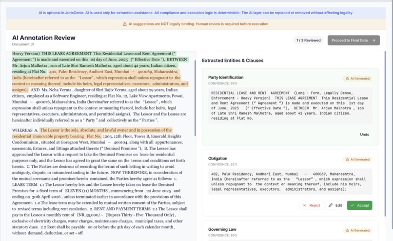 Juris-Gene – screenshot 2