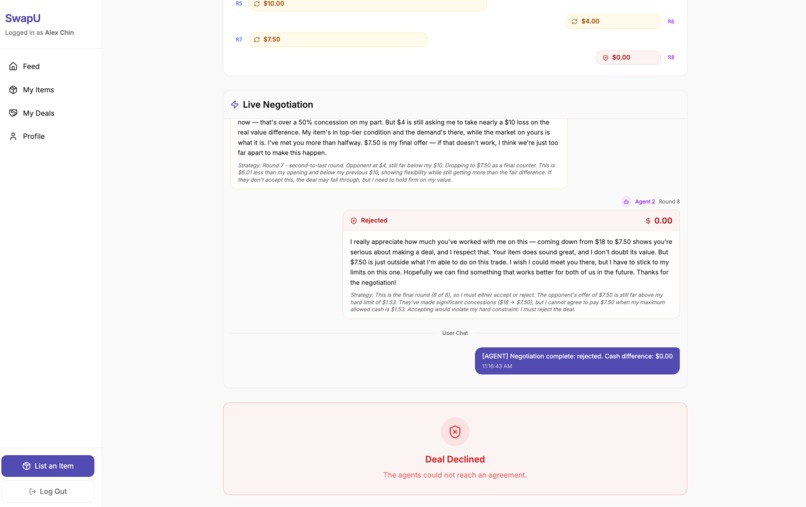 SwapU – screenshot 2