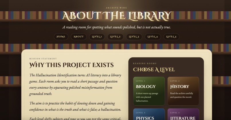 Hallucination Identification – screenshot 1