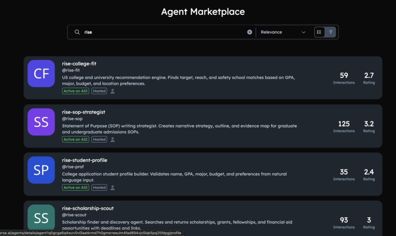 Rise - AI College Application Copilot – screenshot 3
