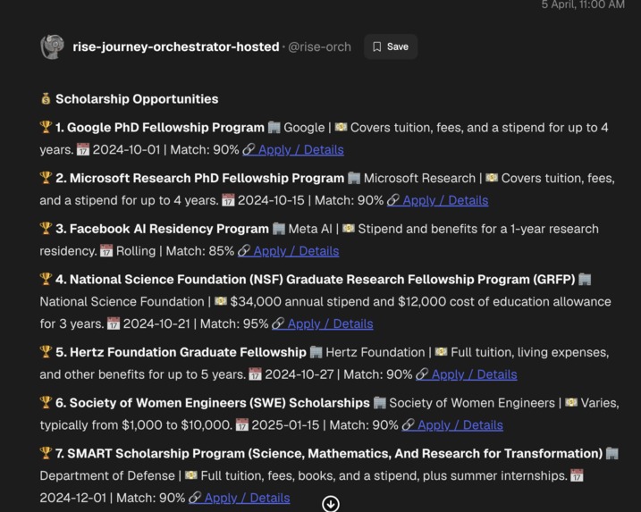 Rise - AI College Application Copilot – screenshot 4