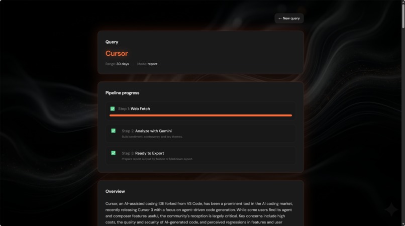 VodarAI – screenshot 2