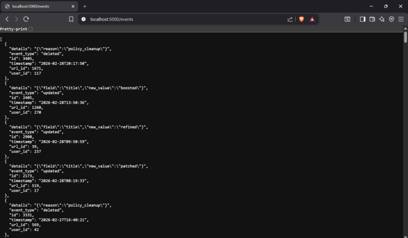ShieldURL — Chaos-Resilient URL Shortener – screenshot 3