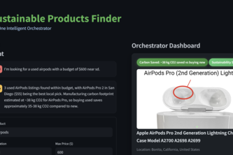 Sustainable Products Finder